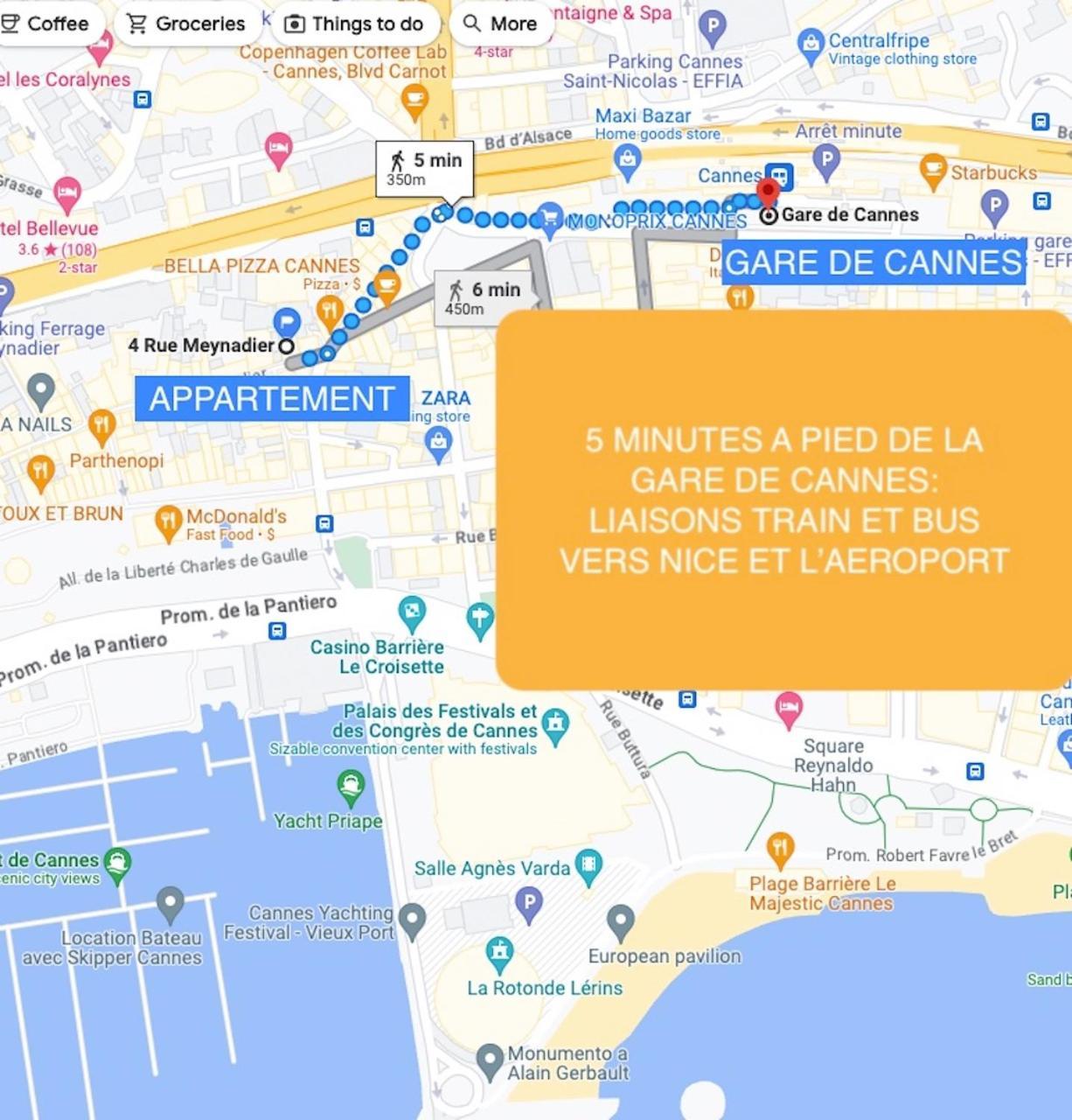 Property With Style - Rue Meynadier - 350M Palais & Beach! Кан Екстериор снимка